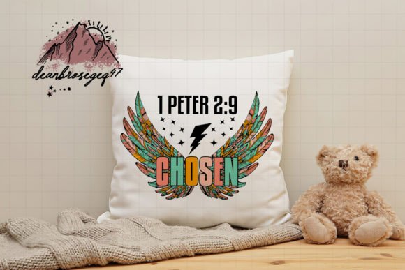 Christian Chosen 1 Peter 2:9 Graphics for Faith Crafts