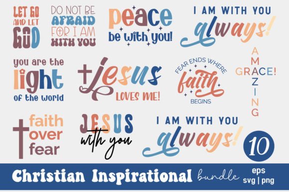 Christian Inspirational Retro SVG Bundle Review for Real Embroidery Projects