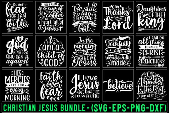 h1Christian Jesus Svg Bundle 01: Graphics & Illustrations for Faith-Based Design Projects/h1