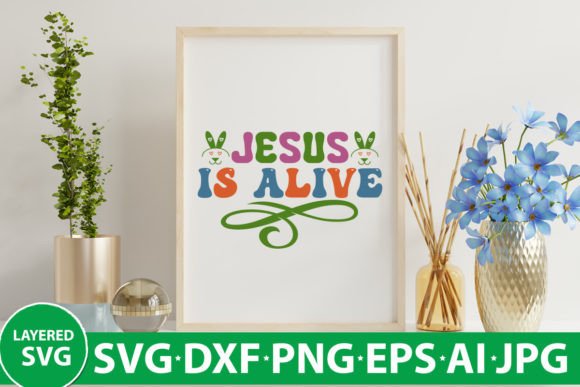 Jesus is Alive Retro SVG: A Designer’s Honest Take for Real Embroidery Use