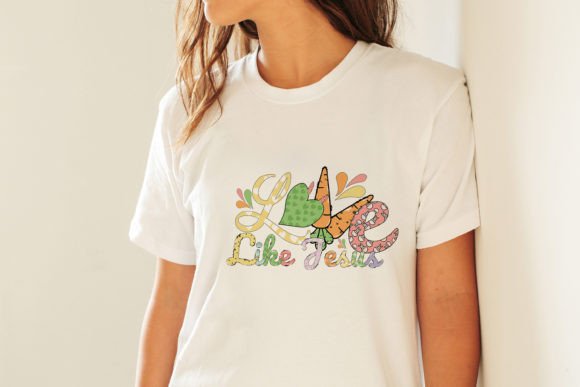 Love Like Jesus Easter Retro SVG Design for Crafts & Brand Graphics