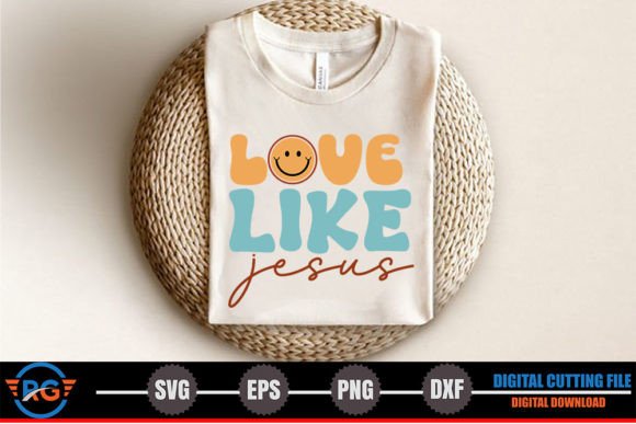 Love Like Jesus – Retro Christian SVG Review
