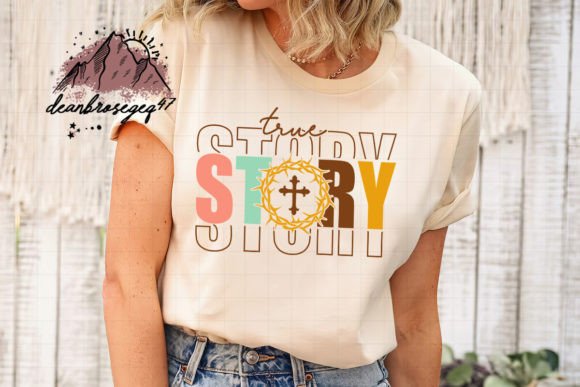 True Story Jesus Png: Graphics for Faith Crafts